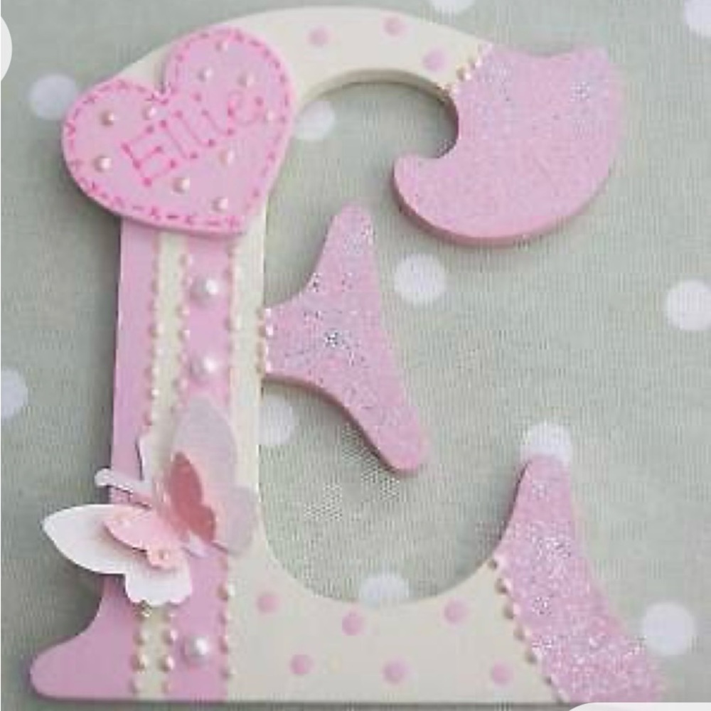 Beautiful wooden letter for decor